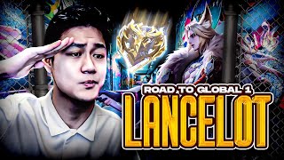 MABAR VIP AWAL SEASON MENUJU GLOBAL 1 LANCELOT | MVP = FREE SKIN
