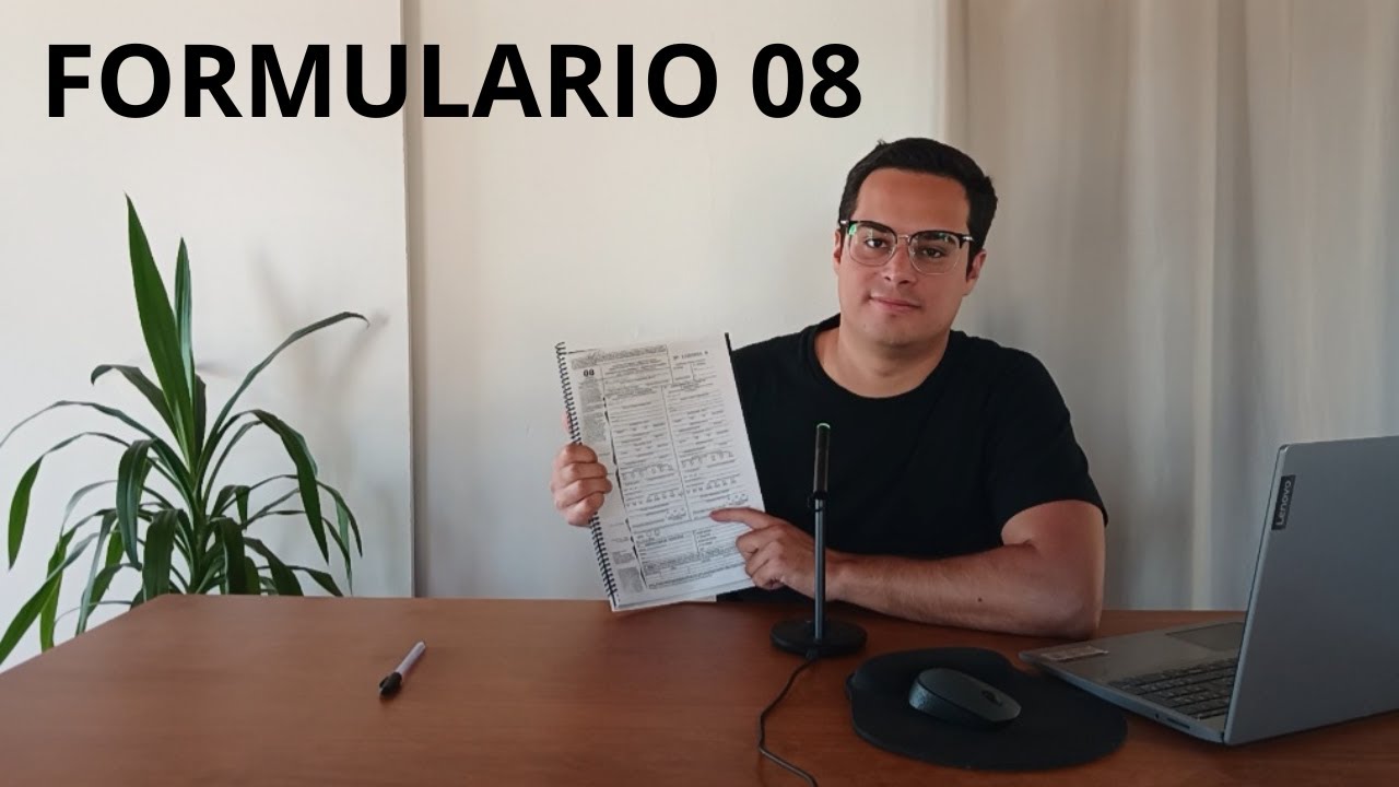 Completar o llenar el 08 (explicación fácil y rápida)