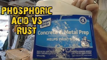 Phosphoric acid vs Rust - Madstiles