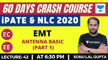L42: Antenna Basic (Part-1) | 60 Days Crash Course for NLC & PATE 2020 Exam (EC/EE)