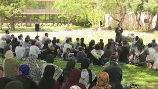 Pro-Palestine protest continues to fifth day on Sacramento State campus