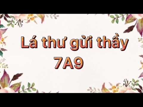 Video LÁ THƯ GỬI THẦY ???? NGUYỄN HÀ MY, ĐỖ NGỌC BẢO TRÂN,... - youtube