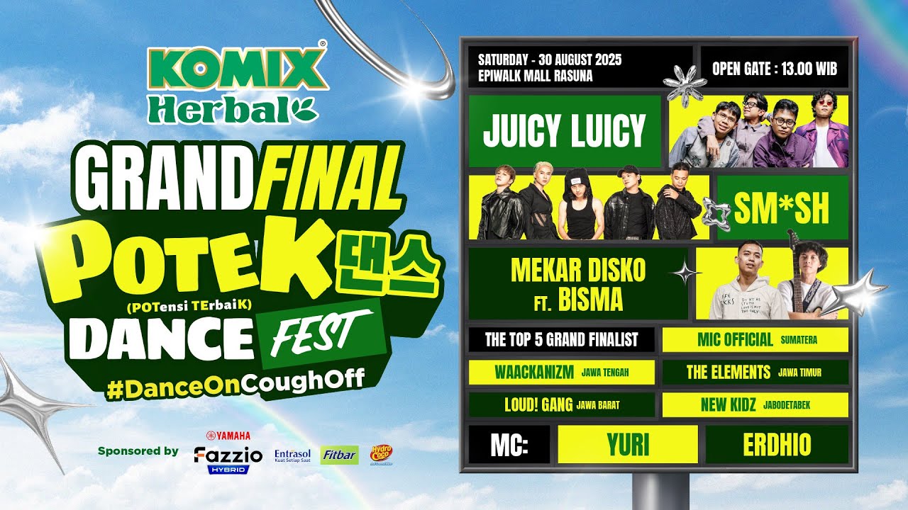 GRAND FINAL POTEK DANCE FEST by KOMIX HERBAL 2025 - YouTube