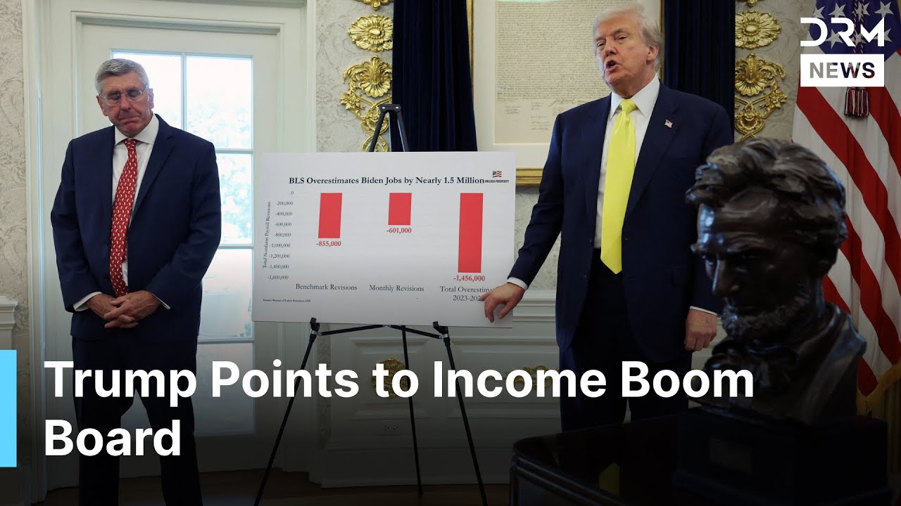 FULL REMARKS: Trump Unveils Real Income Gains at White House with Steve Moore | AC1G