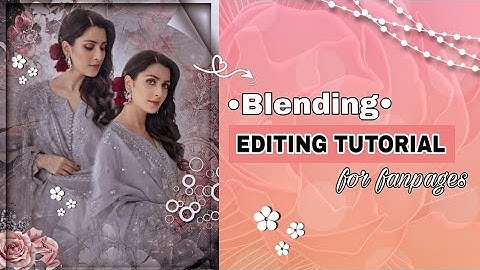 Blend editing tutorial for fanpages || #picsart #editing #tutorial #blendedittutorial