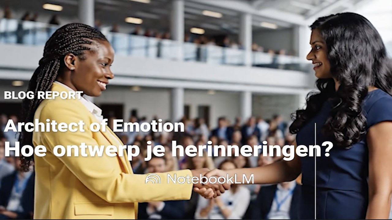 Blog Hoe ontwerp je herinneringen (created with NotebookLM) - Architect of Emotion