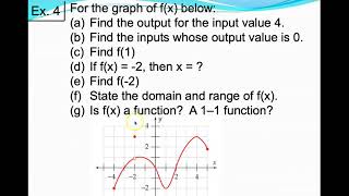 Functions 1 (Evaluating Functions) -  Part 2