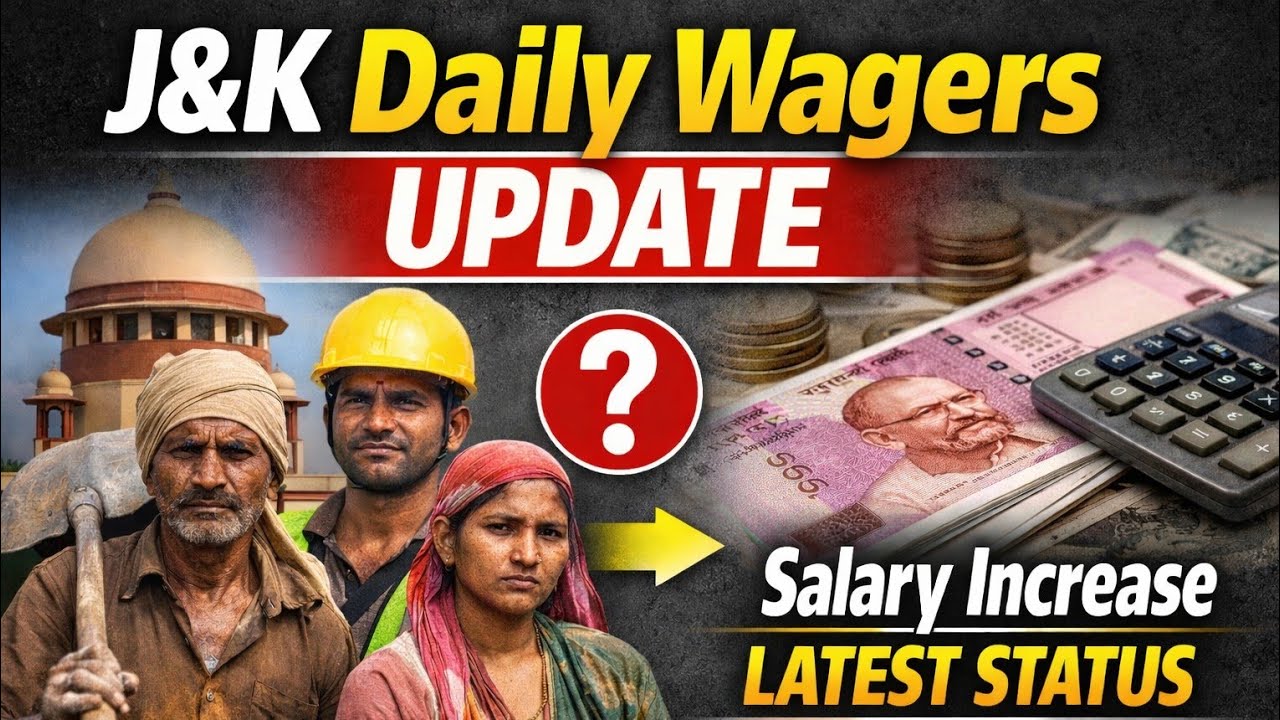 💥 Daily Wagers Regular Permanent Order Update | Salary Increase Latest Status Explained