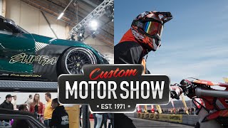 CUSTOM MOTOR SHOW 2023 | STUNT DRIFT TERROR TRACTOR DRAG | Elliot Gröndahl - Elmia AfterMovie 2023