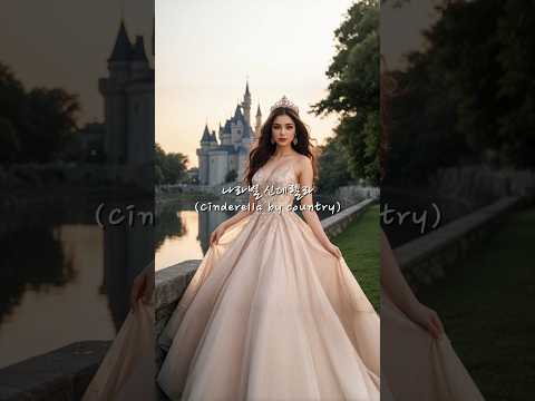 나라별 실제 신데렐라 (cinderella by country) #신데렐라 #디즈니공주 #cinderella #disneyprincess