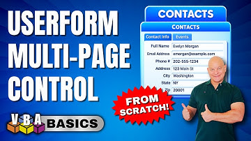 Bouw een Multipagina UserForm Vanaf Nul in Excel VBA