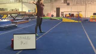 Floor - Straddle Roll