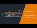 Making elevation view from floor plan: Bonus part 1 of 2 Making elevation view from floor plan: Bonus part 1 of 2