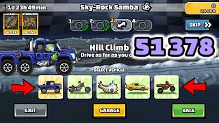 Hill Climb Racing 2 - 51378 points in SKY-ROCK SAMBA Team Event screenshot 3