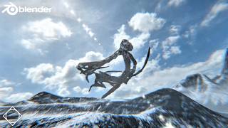 bUild Mountain Snake Dragon in blender