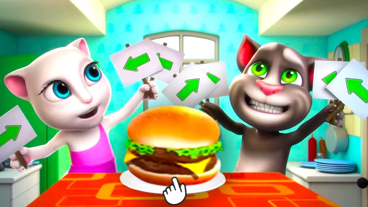 Talking R Chef Talking Tom 🐱 NUEVO capítulo 211 💫 Chef Tom contra Chef Hank 🔥 Dibujos ...