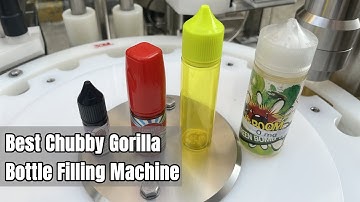 Chubby gorilla 30ml bottles filling machine丨10-120ml Eliquid bottling machine