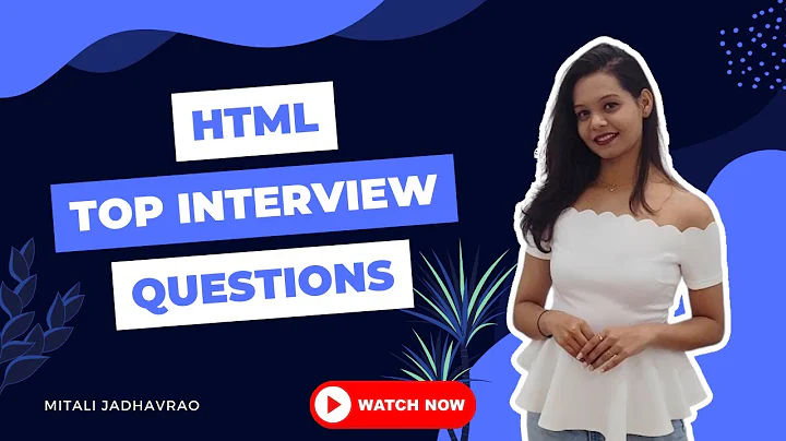 HTML Interview Questions | Part -1