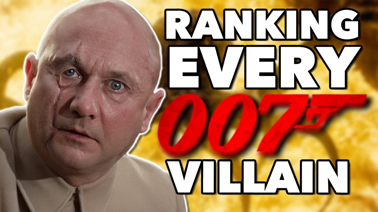 Ranking EVERY Main James Bond Villain | Worst to Best