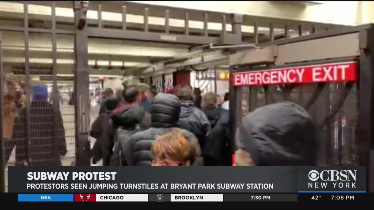 Anti-MTA, Anti-Police Protests Create Wave Of Chaos Amid Friday Night Commute At Grand Central