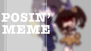 Posin’ Meme || Cassidy and William || 500 sub special || ⚠️NOT A SHIP⚠️ || FNaF Meme