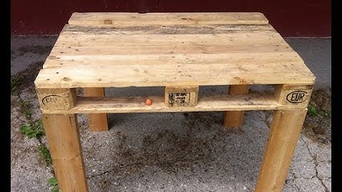 Pallet Table (easy to make DIY)