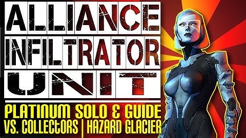 Alliance Infiltrator Platinum Solo & Guide vs Collectors ☣ Glacier Hazard: Mass Effect 3 Multiplayer