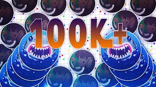 Agar.io - ULTRA MEGA "HACKED" SERVER?! // INSANE 100K+ MASS