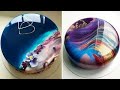 MOST SATISFYING MIRROR GLAZE CAKE DECORATING COMPILATION