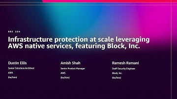 AWS re:Invent 2025 - Infrastructure protection at scale with AWS Security, ft. Block, Inc. (SEC224)