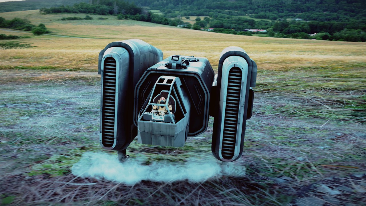 Escape… Blender Spaceship animation