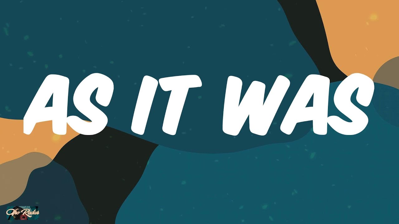 Watch As It Was (Lyrics) - Harry Styles on YouTube Watch As It Was (Lyrics) - Harry Styles on YouTube