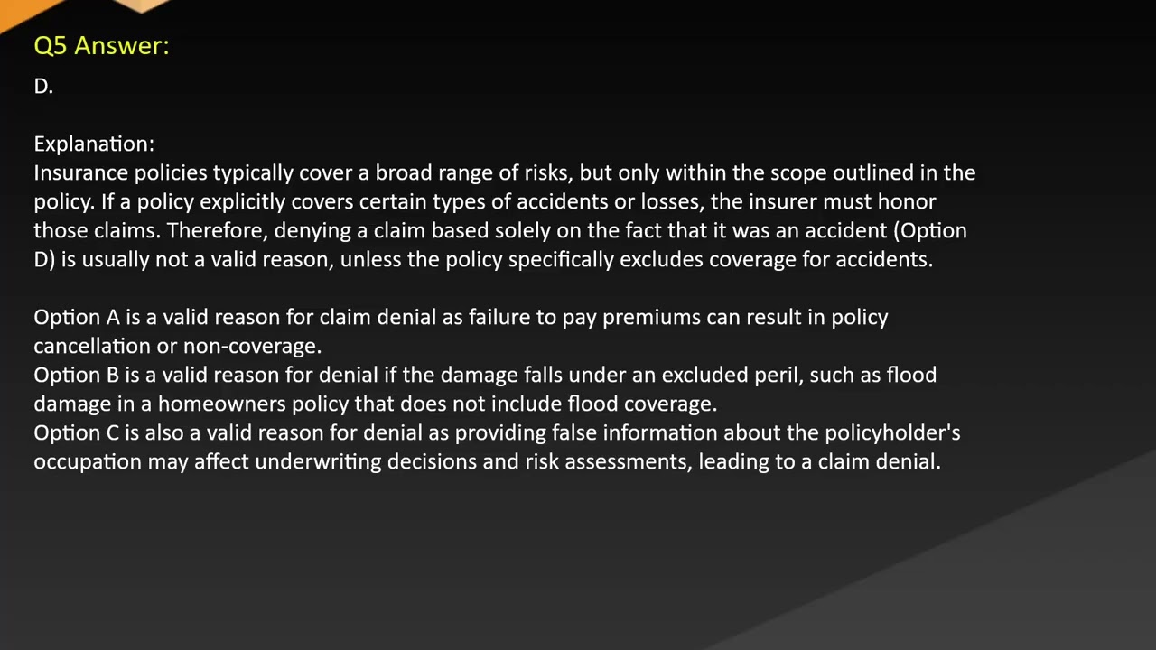 Nebraska Insurance Regulatory Exam Free Practice Questions