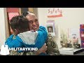 Son freezes when he sees Army mom for first time in months | Militarykind