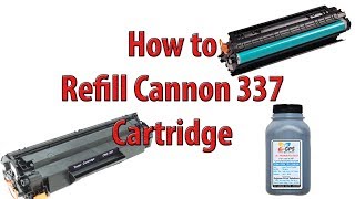 How to Refill Cannon 337 Cartridge