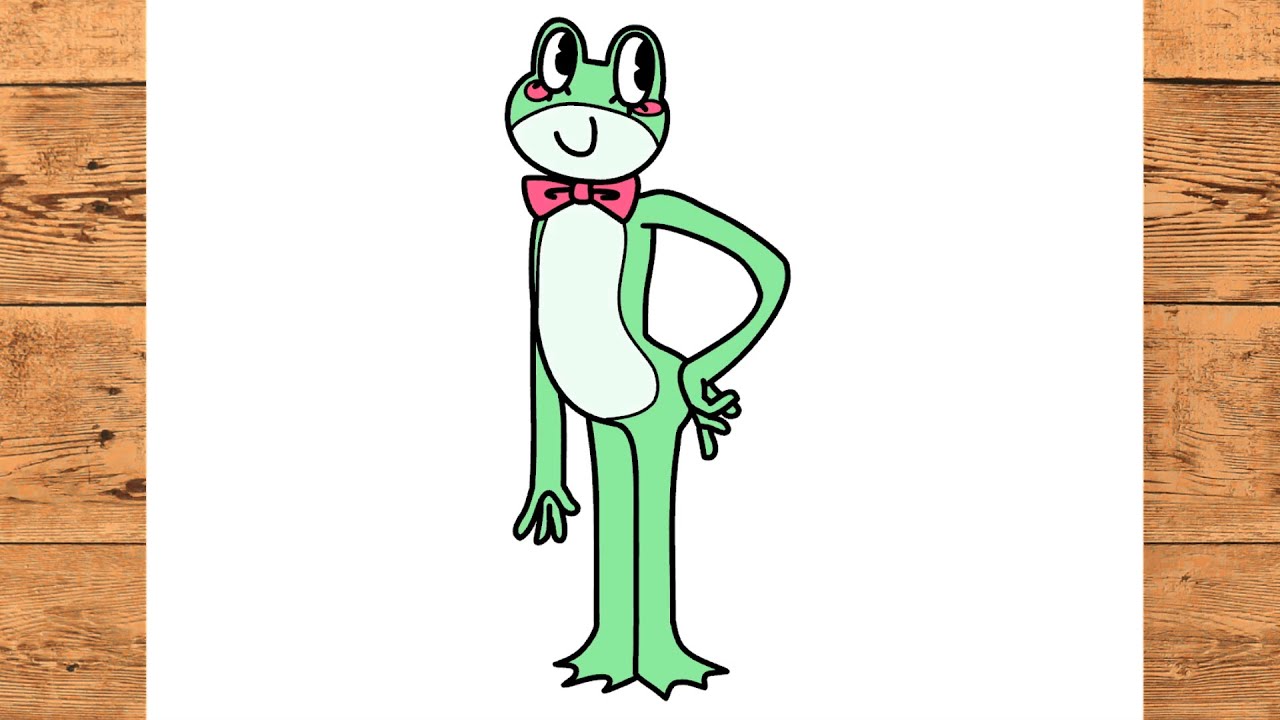 How to draw Ribbit | The Amazing Digital Circus