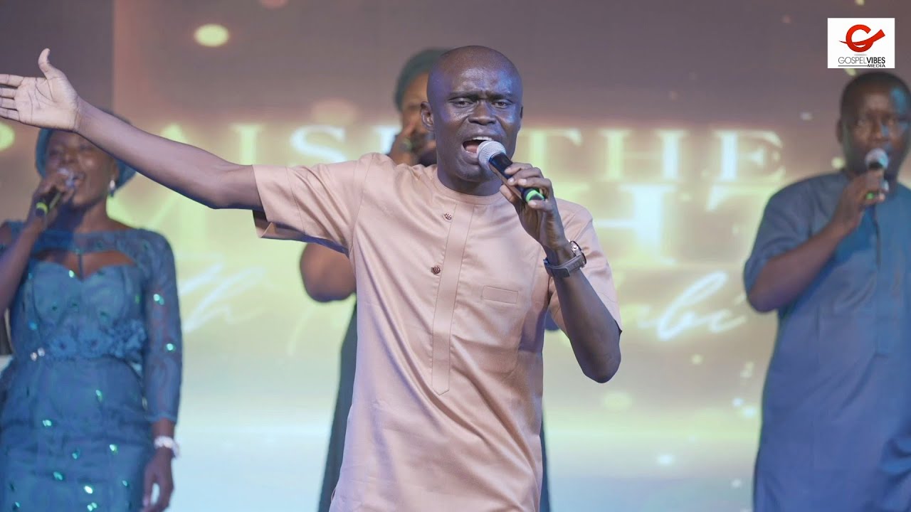 Lekan Remilekun Amos with an Unusual Praise at PRAISE THE ALMIGHTY WITH TOPE ALABI 2021