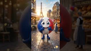 France flag 🇫🇷 | Introduction to France |The Most Visited Country on Earth! 🇫🇷 #Shorts