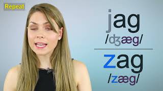 How to Pronounce DG /ʤ/ and Z Consonant Sounds | Learn English Pronunciation Course