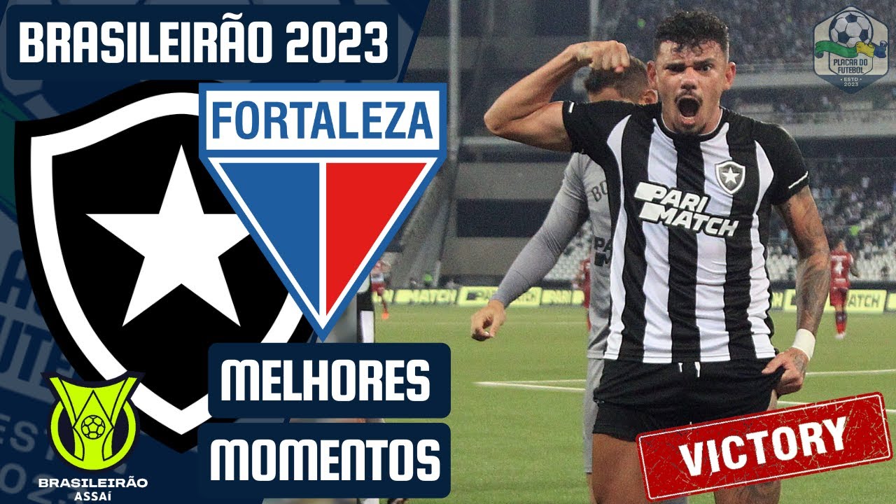 🚨 Botafogo vence Fortaleza com show de Tiquinho e segue líder do ...