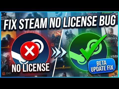 How to Fix Steam Tools No License Bug (2026) — Quick & Easy