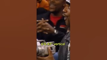 This really gives perspective on how height affects dunking.  #dunking #basketball #nba #