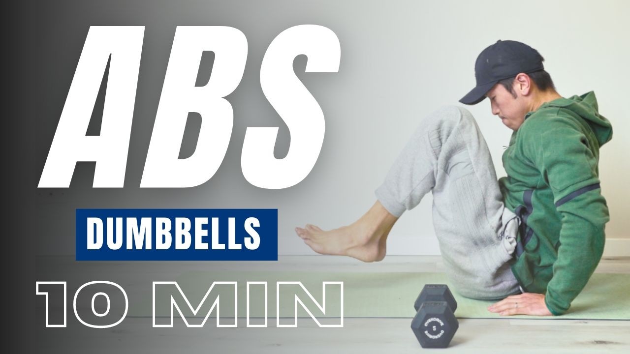 10 MIN Weighted Total Core | Dumbbell Abs Workout - YouTube
