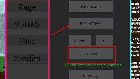 ROBLOX Nerf FPS Inf Cash/Level (Working!)