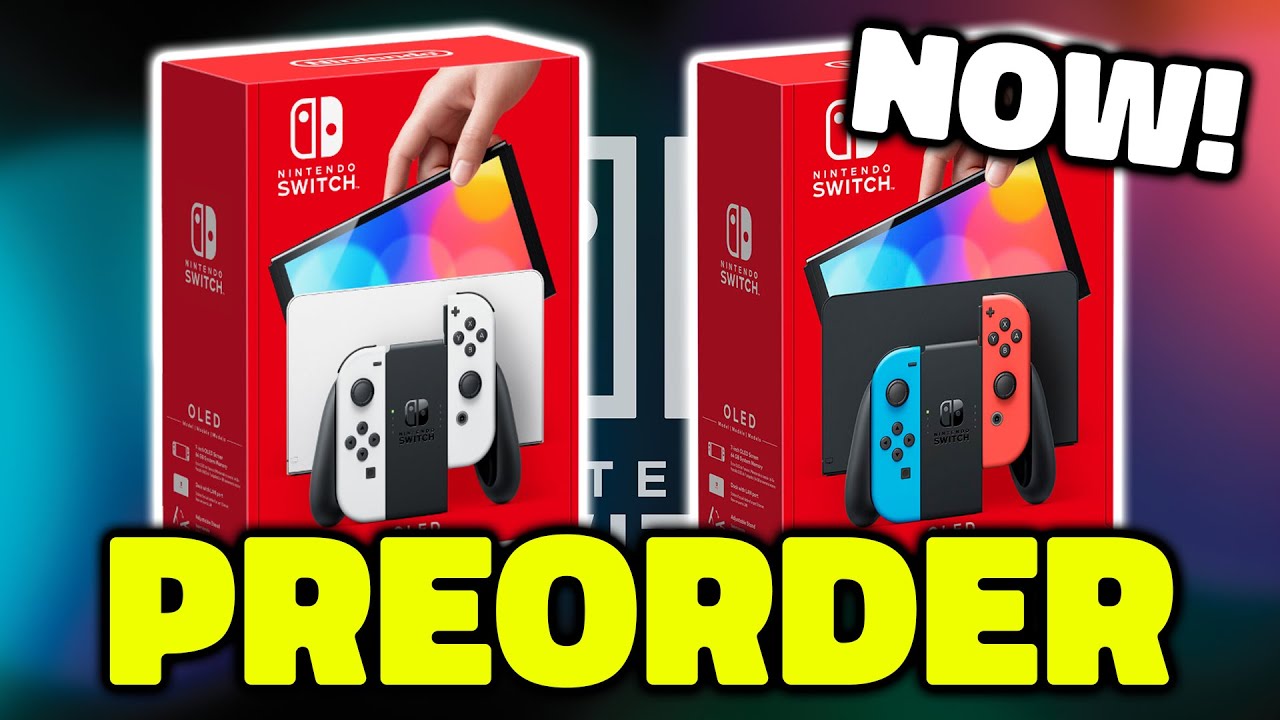 EASY TIPS! Nintendo Switch OLED Pre Order Begins! Where To Get It!