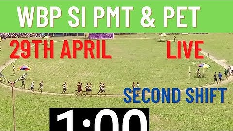 WBP SI PMT & PET 2022 । WBP SI RUN LIVE