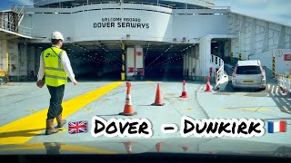 Ferry Crossing (DFDS) Dover to Dunkirk | European Road Trip screenshot 3