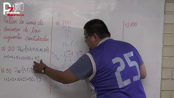 COMO HALLAR LA SUMA DE DIVISORES