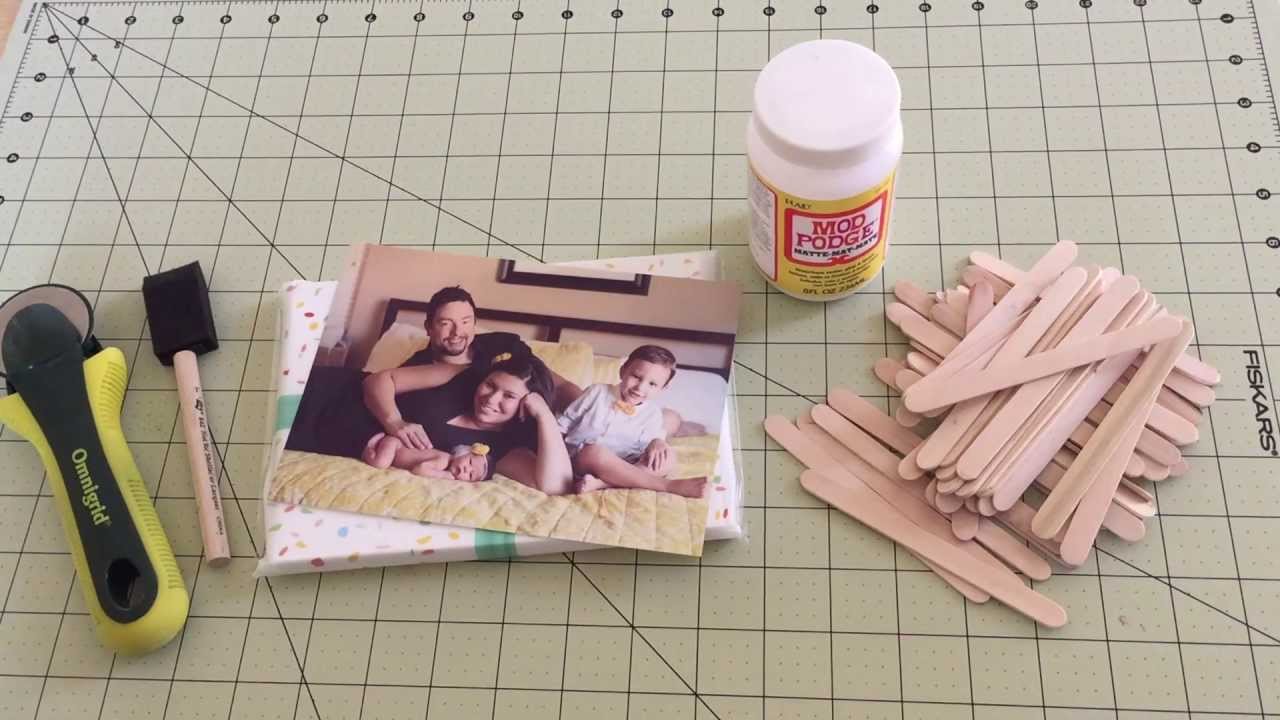 MyPrintly, CMYK, Create Memories You Keep, Popsicle Stick, Photo Puzzle, DI...