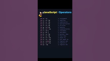 JavaScript Operator
